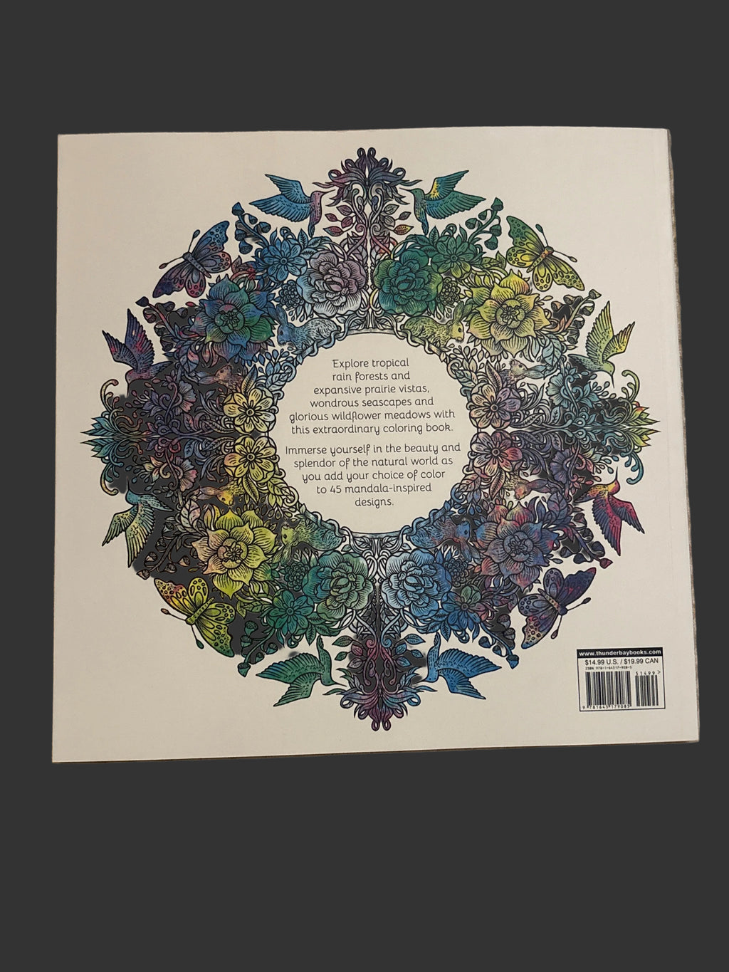 Coloring Book-nature mandalas