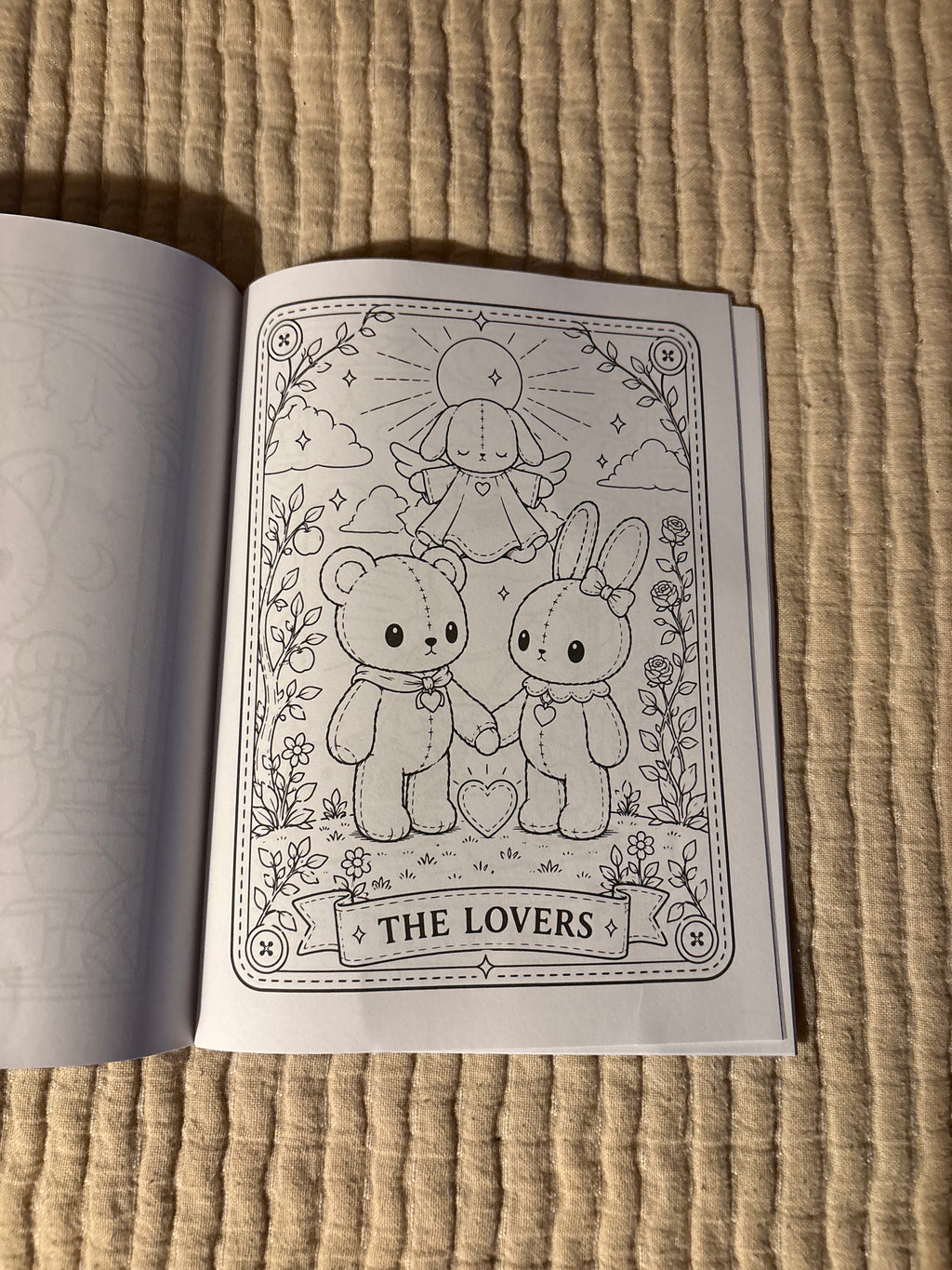 Goblincore Tarot Coloring Book