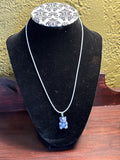Lapis Lazuli Gummy Bear Necklace