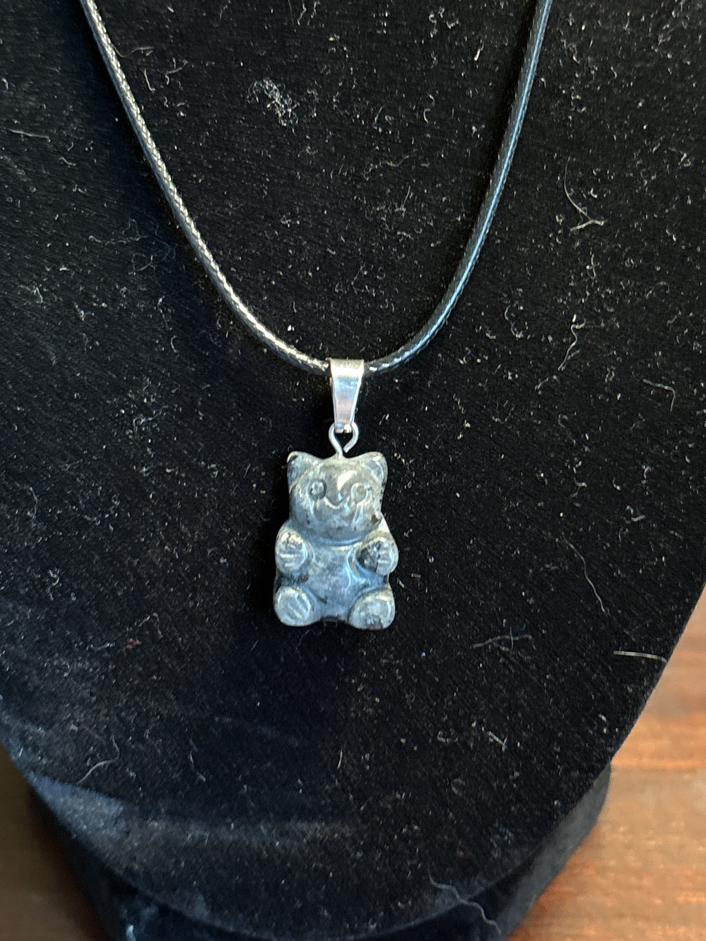 Labradorite Gummy Bear necklace