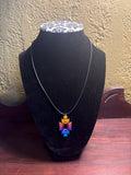 Southwest wooden necklace