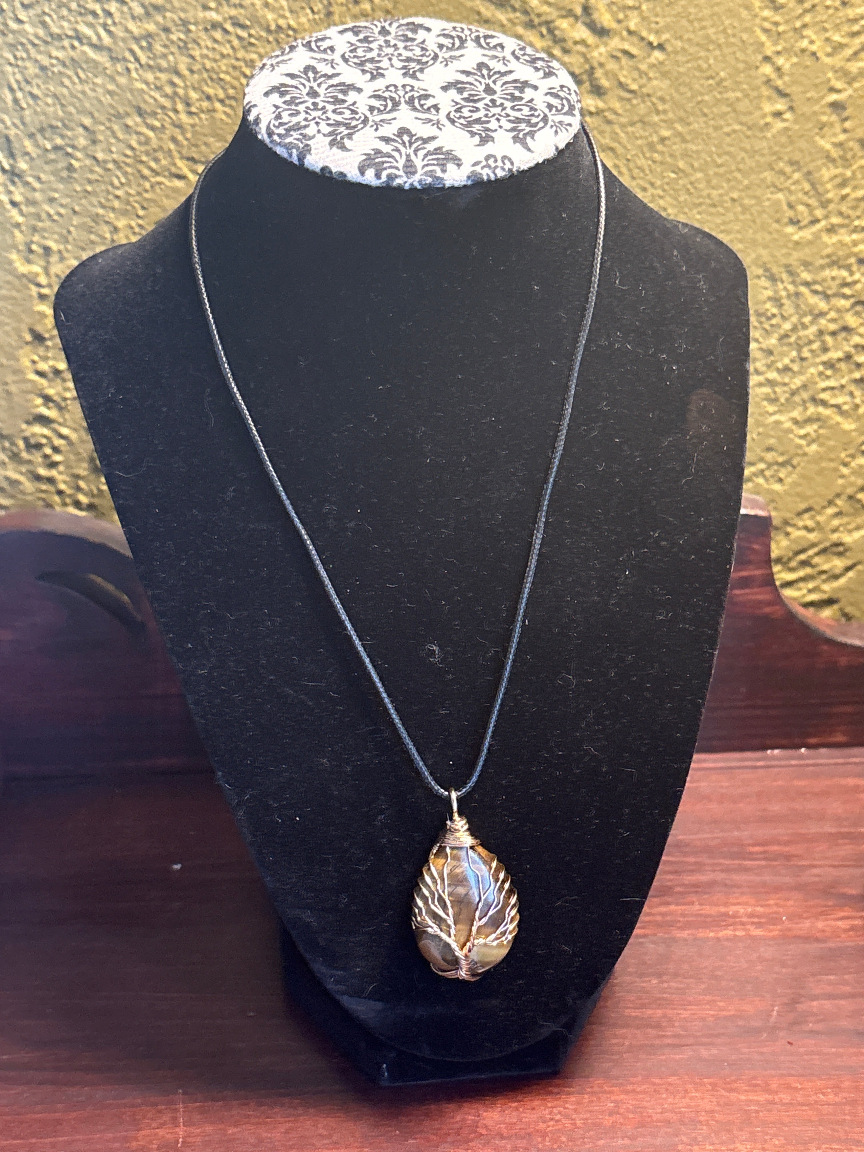 Wire Wrapped Tigers Eye