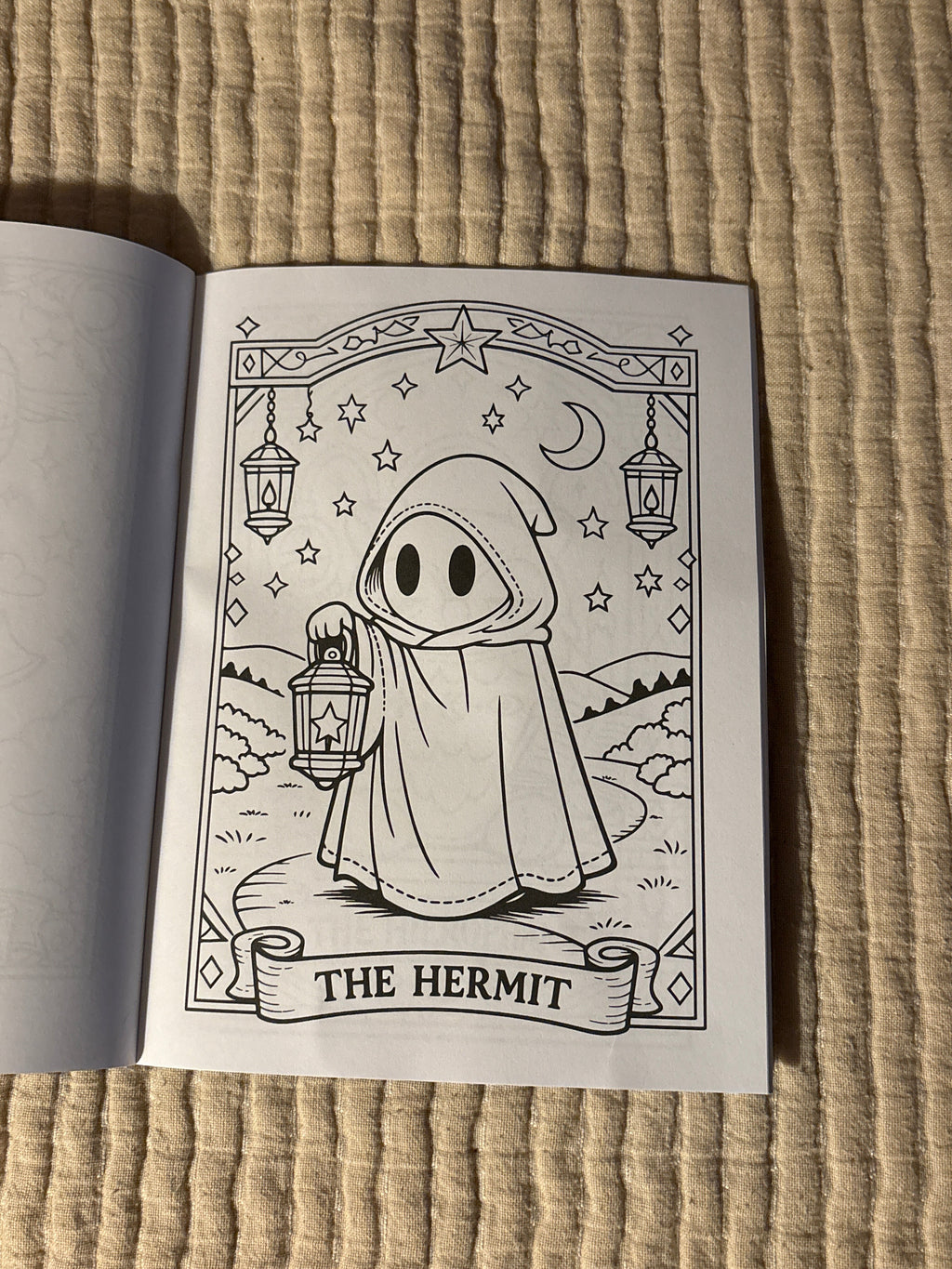 Goblincore Tarot Coloring Book