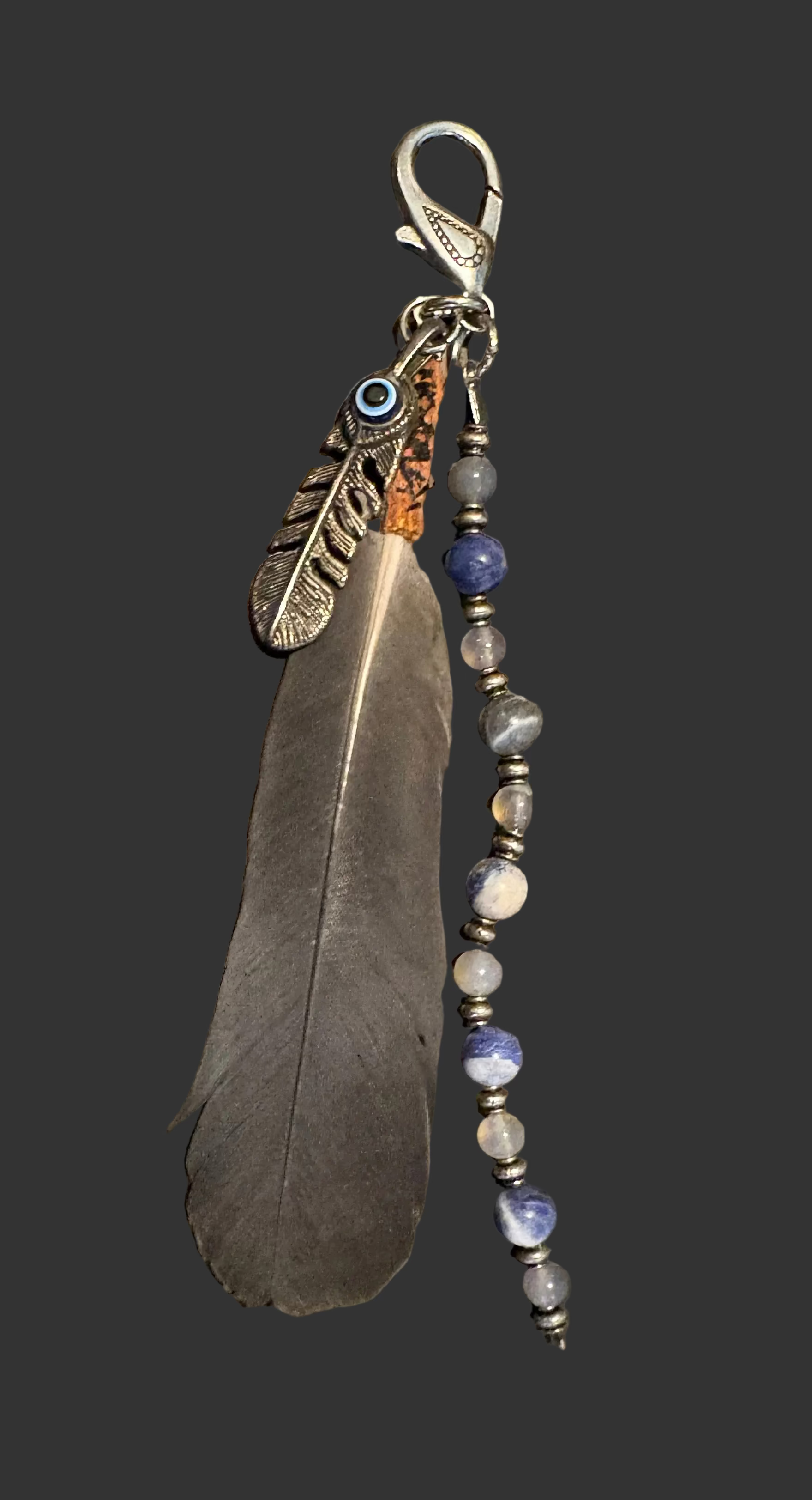 Evil eye purse accessory