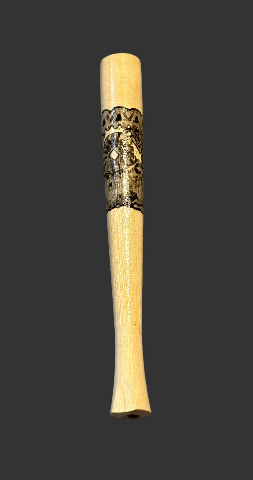 Wooden cigarette holder