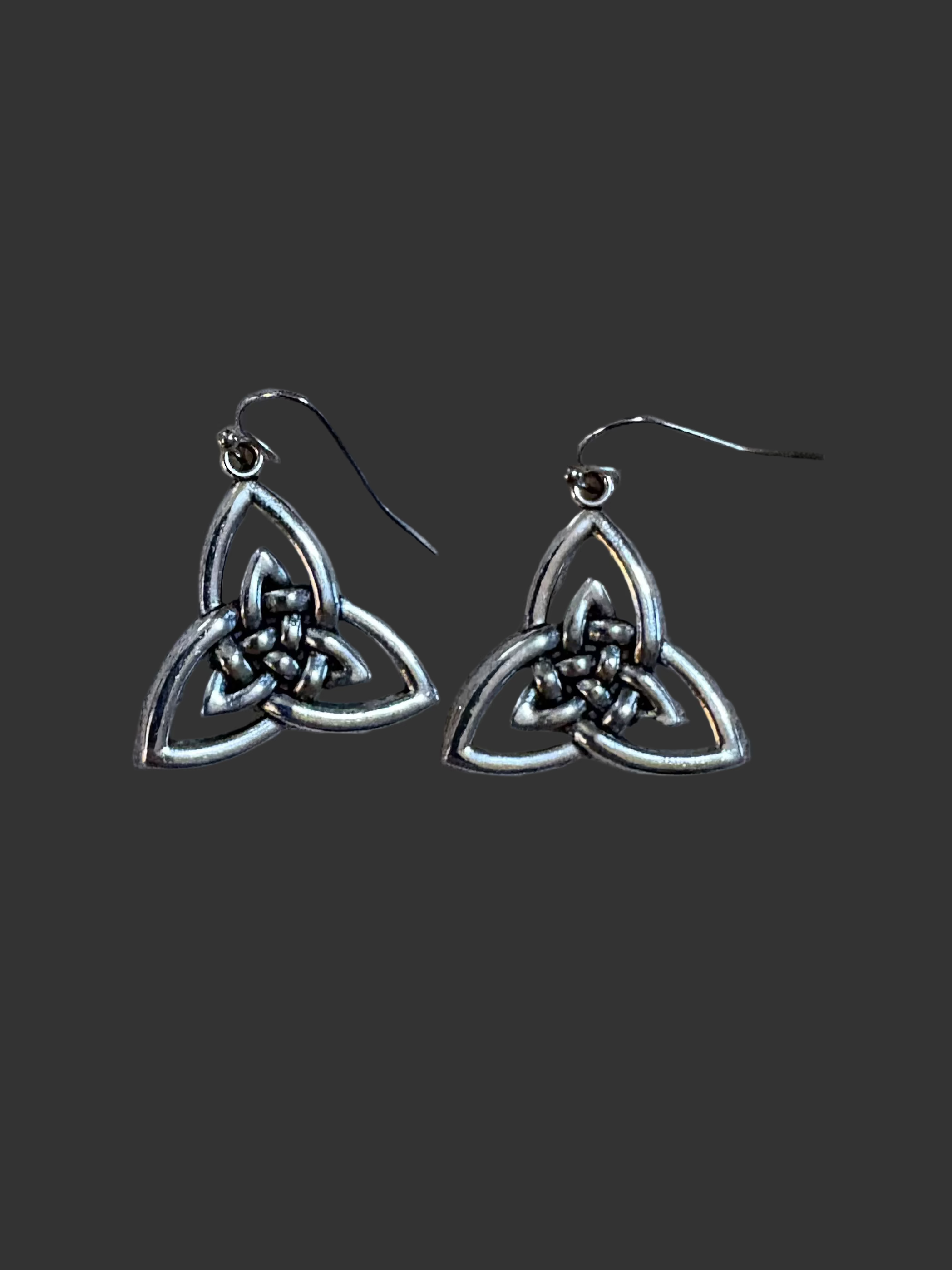Trinity knot earrings