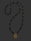 Black onyx bead bracelet
