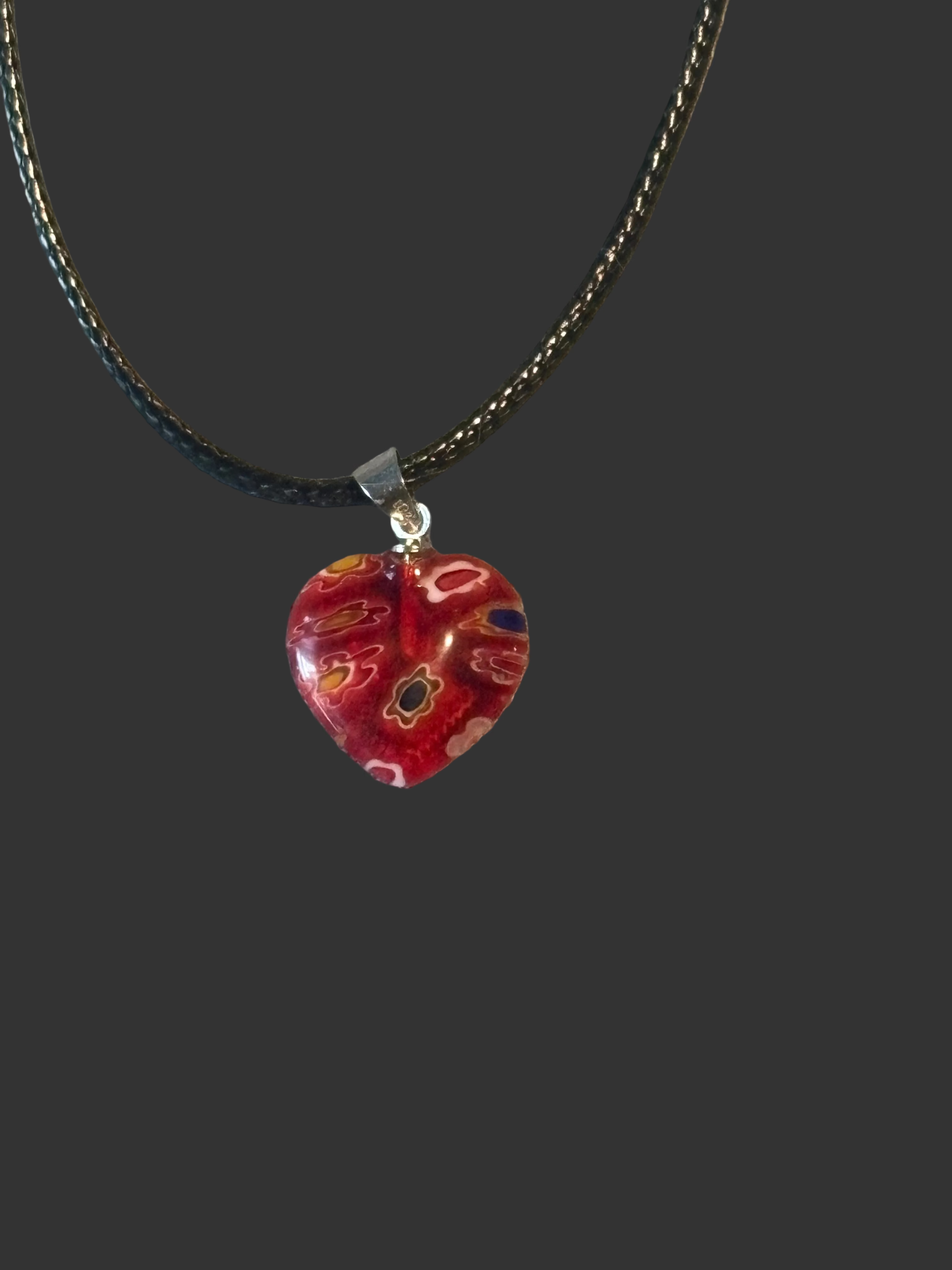 Krishna’s Kids Corner - assorted color heart necklace