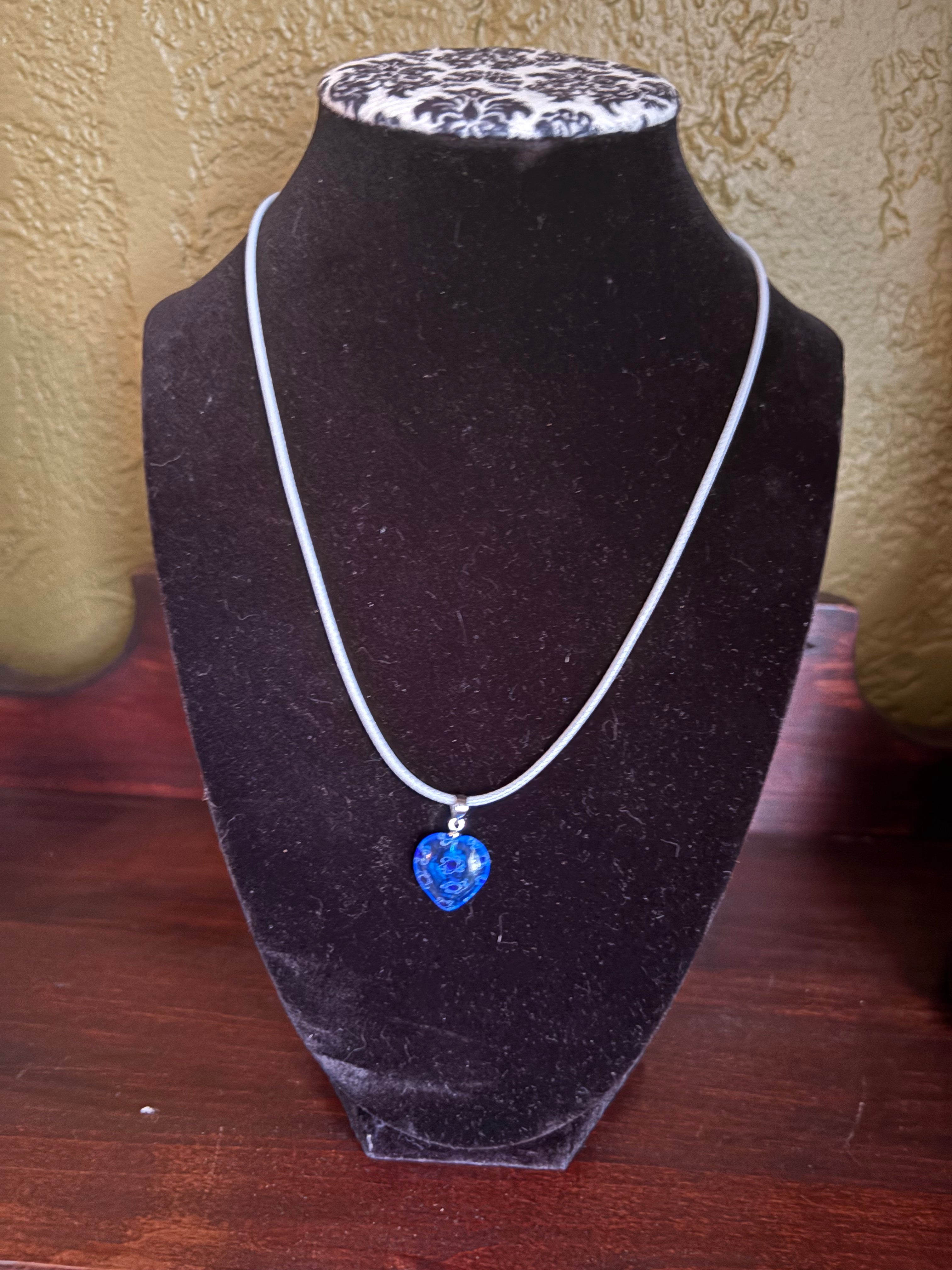 Krishna’s Kids Corner - assorted color heart necklace